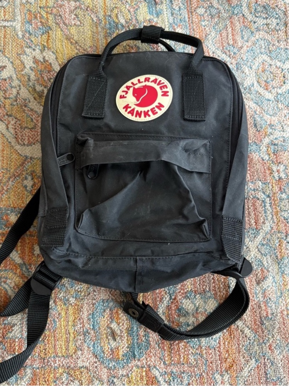 Fjallraven Kånken Small Black Backpack